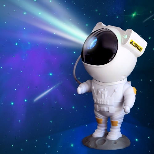 우주 비행사 오로라 무드등 우주인 조명 은하수 불멍 램프